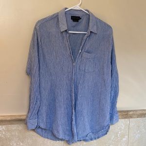 HATCH Collection, boyfriend summer button up maternity shirt